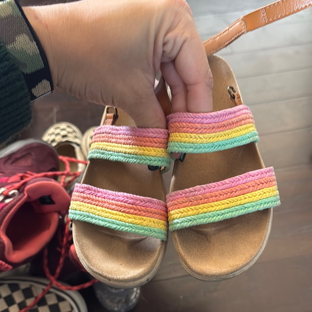 Colorful Cat & Jack Kids Sandals